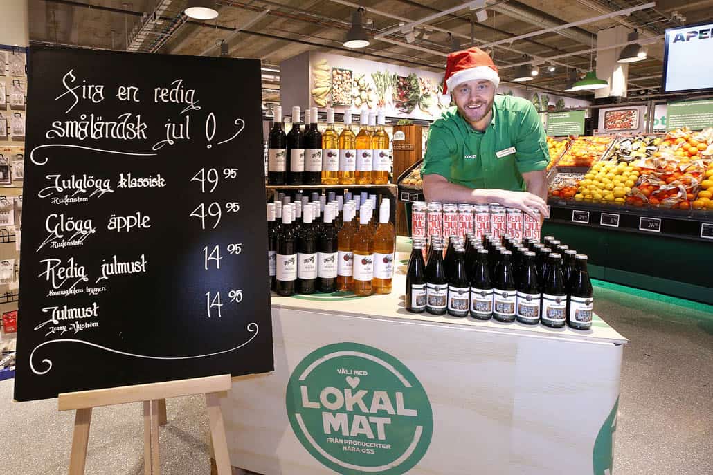 Busigt och kul när Coop firar jul Oskarshamn